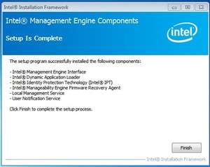 intel management engine interface windows 7 not working